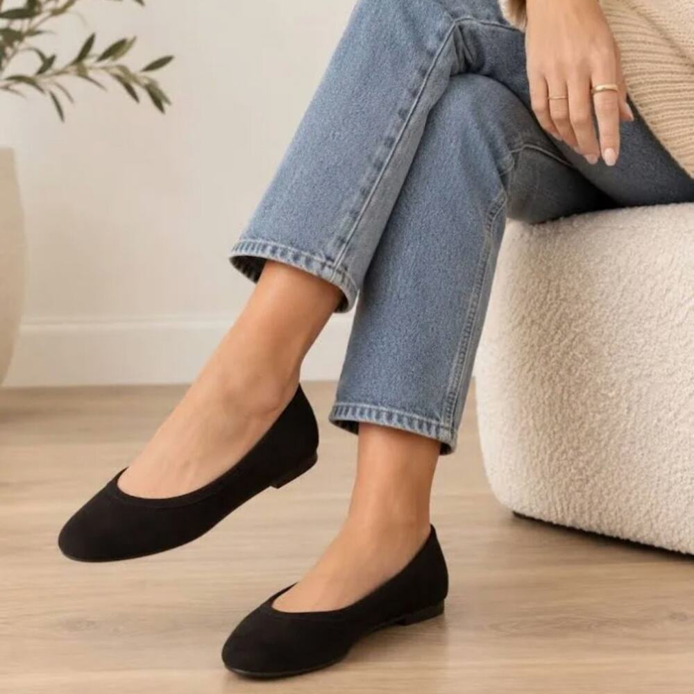 Ge. MSRP $30 NWT A NEW DAY MEMORY FOAM BALLET NEVE  FLATS ♡SIZE 7♡